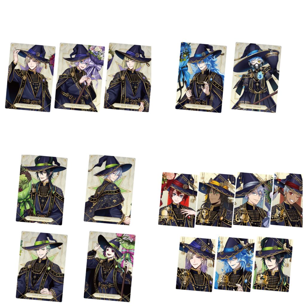 キャラクターカードのラインナップ2